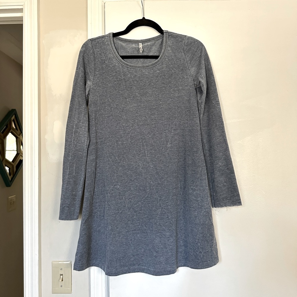 Z SUPPLY Women’s blue T-shirt knit mini dress - size XS - hardly worn!!